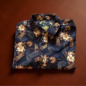 Retro Rifle - Tropics - lightweight short sleeve button down